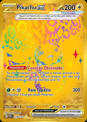 Pikachu ex (179/131) | Pokémon | MYP Cards