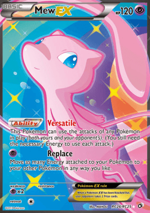 Mew-EX (RC24/RC25) | Pokémon | MYP Cards