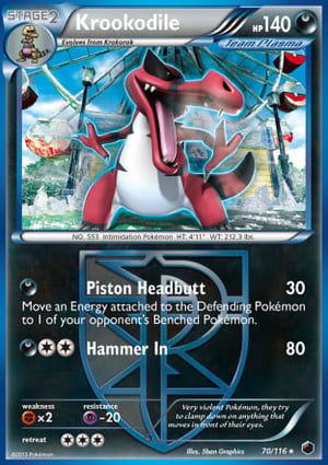 Krookodile (070/116) | Pokémon | MYP Cards