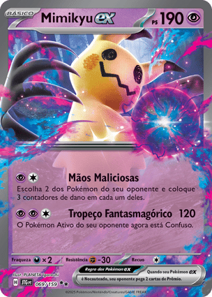 Mimikyu ex (069/159) | Pokémon | MYP Cards