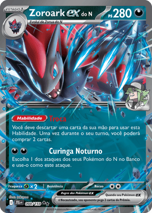 Zoroark ex do N (098/159) / N's Zoroark ex | Pokémon | MYP Cards