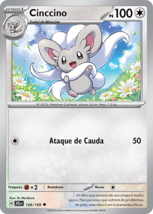【shito】ポケモンカード Cinccino (126/159) | Pokémon | MYP Cards