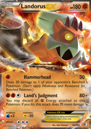 Landorus-EX (089/149) | Pokémon | MYP Cards