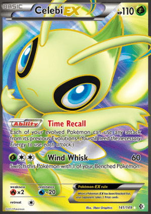 Celebi-EX (141/149) | Pokémon | MYP Cards