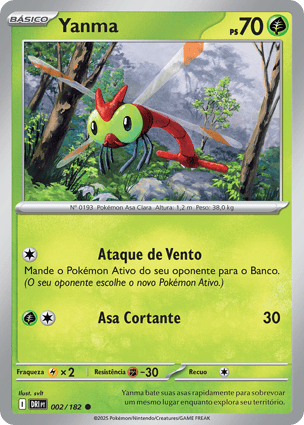 Yanma (002/182) | Pokémon | MYP Cards