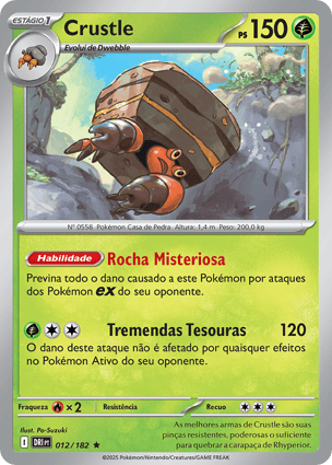 Crustle (012/182) | Pokémon | MYP Cards
