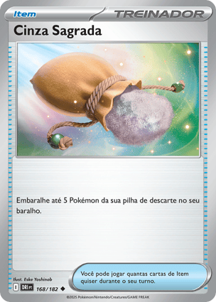 Cinza Sagrada (168/182) / Sacred Ash | Pokémon | MYP Cards
