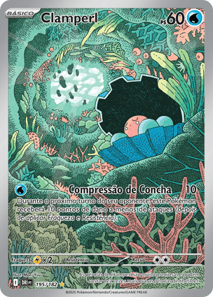 Clamperl (195/182) | Pokémon | MYP Cards