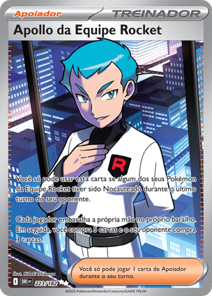 Apollo da Equipe Rocket (223/182) / Team Rocket's Archer
