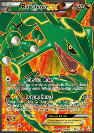 Rayquaza-EX (123/124) | Pokémon | MYP Cards