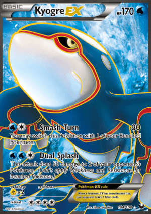 Kyogre-EX (104/108) | Pokémon | MYP Cards