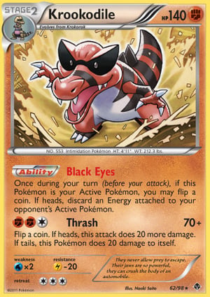 Krookodile (062/98) | Pokémon | MYP Cards