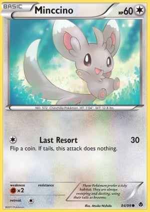 Minccino (084/98) | Pokémon | MYP Cards
