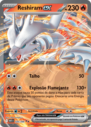 Reshiram ex (020/086) | Pokémon | MYP Cards