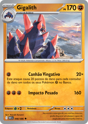 Gigalith (048/086) | Pokémon | MYP Cards
