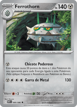 Ferrothorn (069/086) | Pokémon | MYP Cards