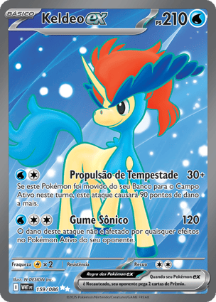 Keldeo ex (159/086) | Pokémon | MYP Cards