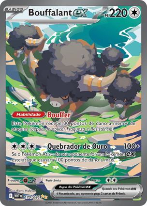 Bouffalant ex (170/086) | Pokémon | MYP Cards
