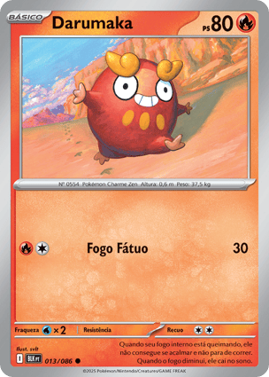 Darumaka (013/086) | Pokémon | MYP Cards
