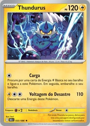 Thundurus (033/086) | Pokémon | MYP Cards