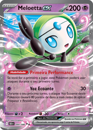 Meloetta ex (044/086) | Pokémon | MYP Cards