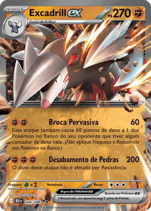 Excadrill ex (046/086) | Pokémon | MYP Cards