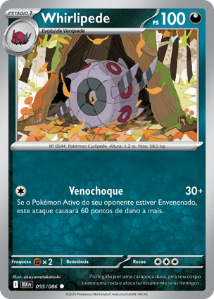 Whirlipede (055/086) | Pokémon | MYP Cards