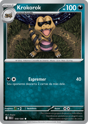 Krookodile (059/086) | Pokémon | MYP Cards