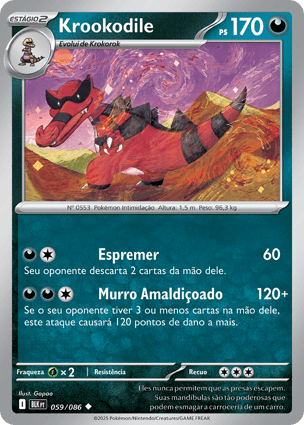 Krookodile (059/086) | Pokémon | MYP Cards