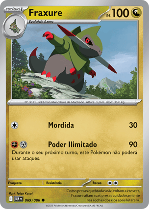 Fraxure (069/086) | Pokémon | MYP Cards