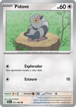 Pidove (071/086) | Pokémon | MYP Cards