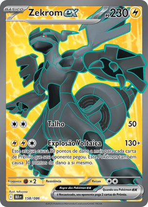 Zekrom ex (158/086) | Pokémon | MYP Cards