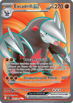 Excadrill ex (160/086) | Pokémon | MYP Cards