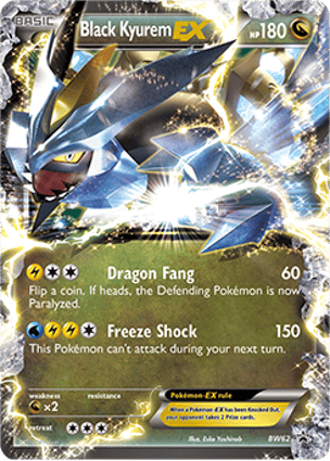 Black Kyurem EX ポケモンカード　※スリーブ付き※ Black Kyurem-EX (62/101) | Pokémon | MYP Cards