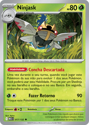 Ninjask (017/132) | Pokémon | MYP Cards