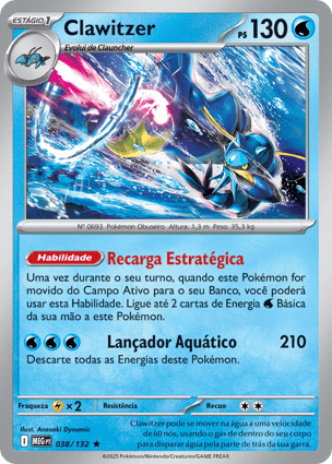Clawitzer (038/132) | Pokémon | MYP Cards