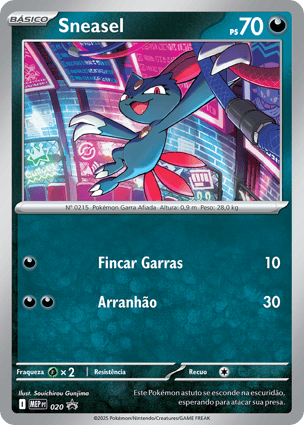 Sneasel (020) | Pokémon | MYP Cards
