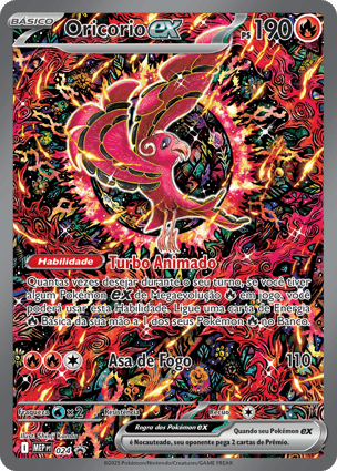 オドリドリex SAR ARS9 Oricorio Histórico de Preços - Oricorio ex | Pokémon | MYP Cards