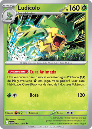 Ludicolo (007/094) | Pokémon | MYP Cards