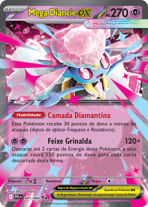 Mega Diancie ex (041/094) | Pokémon | MYP Cards