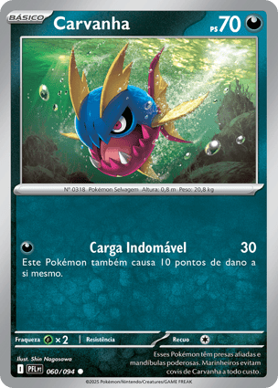 Carvanha (060/094) | Pokémon | MYP Cards