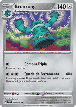 Bronzong (072/094) | Pokémon | MYP Cards