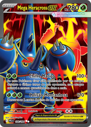 Mega Heracross ex (108/094) | Pokémon | MYP Cards