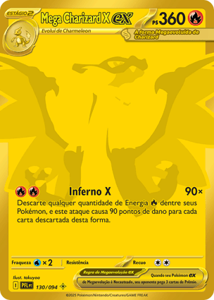 Mega Charizard X ex 130/094 メガリザードンXEX Mega Charizard X ex (130/094) | Pokémon | MYP Cards