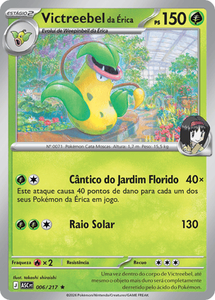 Victreebel da Érica (006/217) / Erika's Victreebel | Pokémon