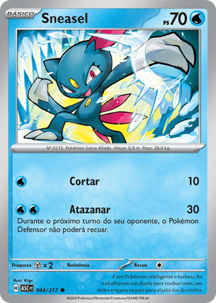 Sneasel (044/217) | Pokémon | MYP Cards