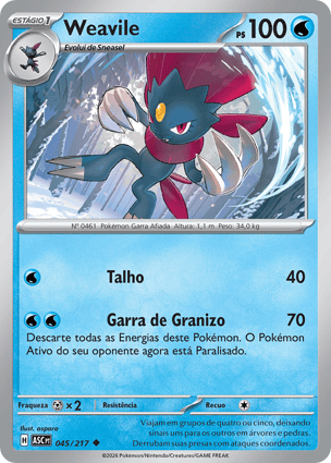 Weavile (045/217) | Pokémon | MYP Cards