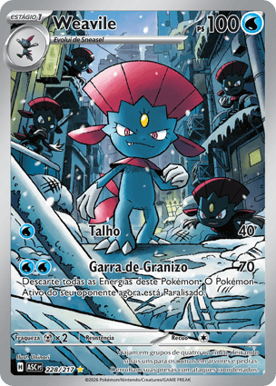 Weavile (228/217) | Pokémon | MYP Cards