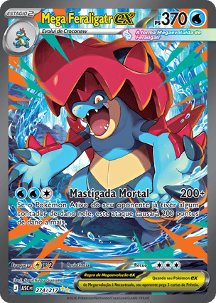 Mega Feraligatr ex (274/217) | Pokémon | MYP Cards