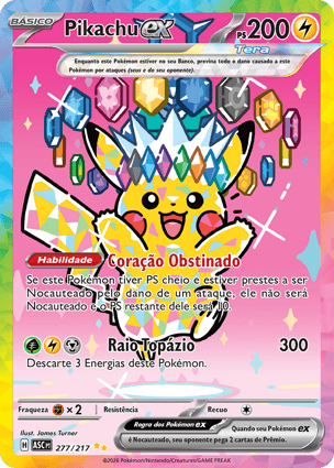 Pikachu ex (277/217) | Pokémon | MYP Cards